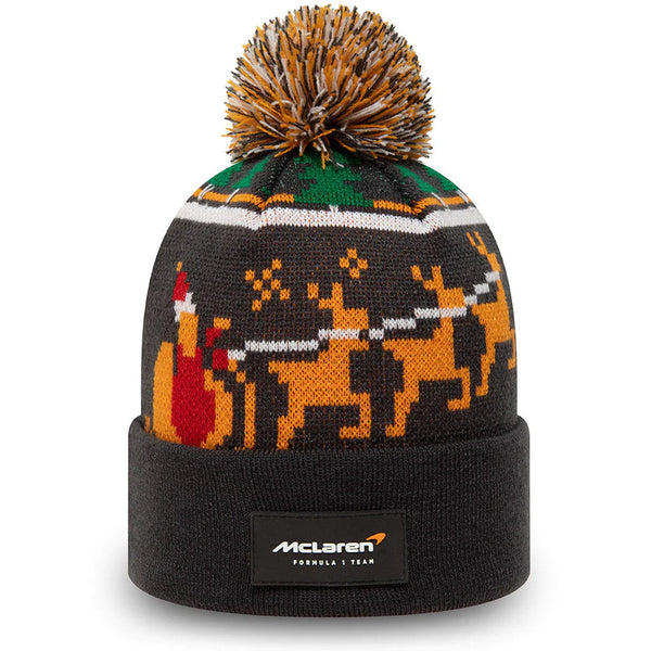 McLaren F1 New Era Limited Edition Holiday Bobble Beanie